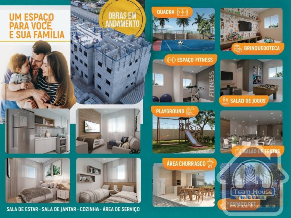 Imagem Apartamento com 2 Quartos à Venda, 44 m² em Caxangá - Suzano
