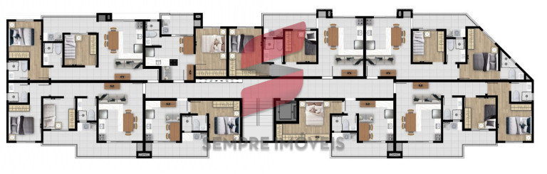 Imagem Apartamento com 1 Quarto à Venda, 73 m² em Caiobá - Matinhos