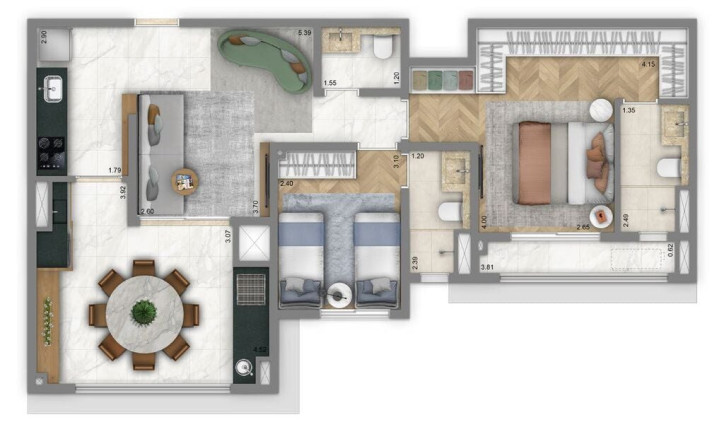 Imagem Apartamento com 2 Quartos à Venda, 75 m² em Aclimação - São Paulo