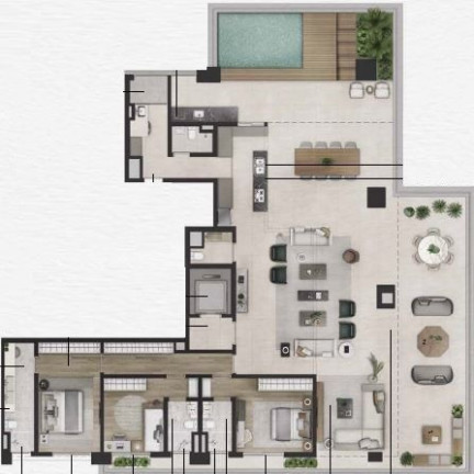 Imagem Apartamento com 3 Quartos à Venda, 155 m² em Itaim Bibi - São Paulo Imagem Apartamento com 3 Quartos à Venda, 155 m² em Itaim Bibi - São Paulo