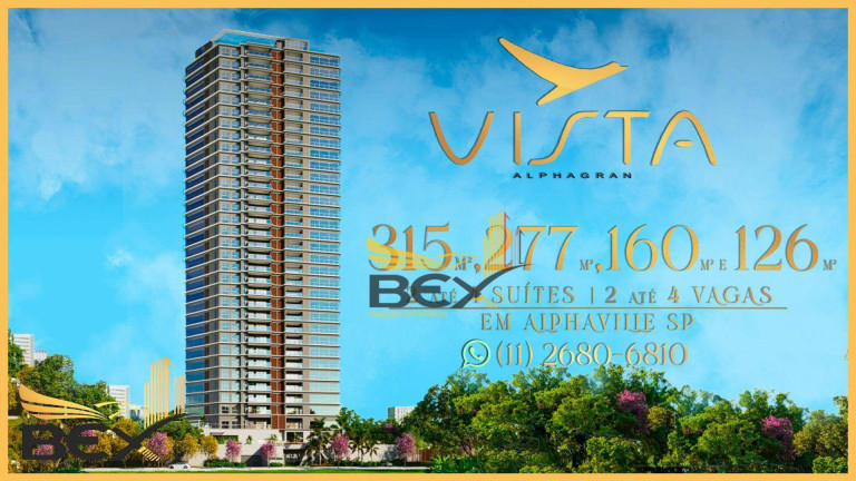 Apartamento com 3 Quartos à Venda, 315 m² em Alphaville Empresarial - Barueri