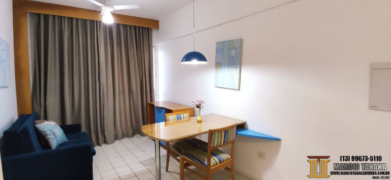 Imagem Flat com 1 Quarto para Alugar ou Temporada, 38 m² em Riviera - Bertioga