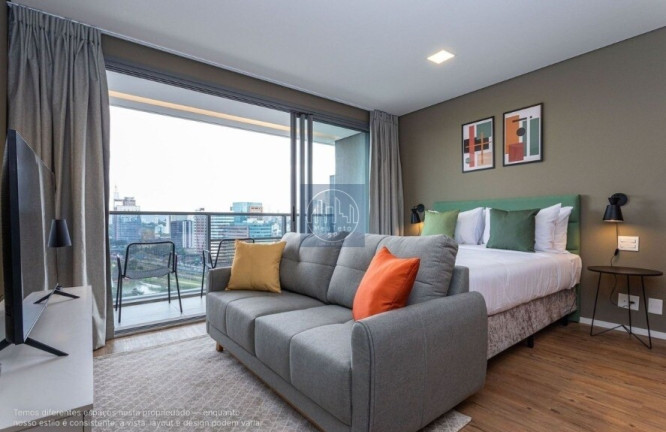 Imagem Imóvel com 1 Quarto para Alugar, 38 m² em Pinheiros - São Paulo