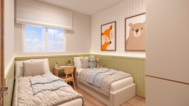 Imagem Apartamento com 2 Quartos à Venda, 43 m² em São Sebastião - Palhoça