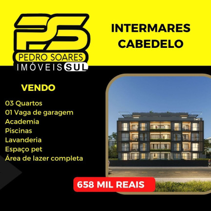 Apartamento com 3 Quartos à Venda, 74 m² em Intermares - Cabedelo