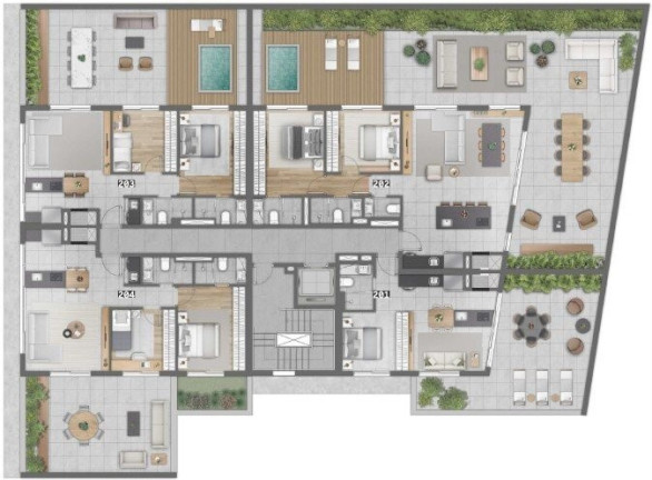 Imagem Apartamento com 1 Quarto à Venda, 77 m² em Boa Vista - Porto Alegre Imagem Apartamento com 1 Quarto à Venda, 77 m² em Boa Vista - Porto Alegre