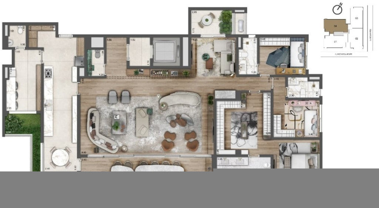 Imagem Imóvel com 4 Quartos à Venda, 252 m² em Moema - São Paulo