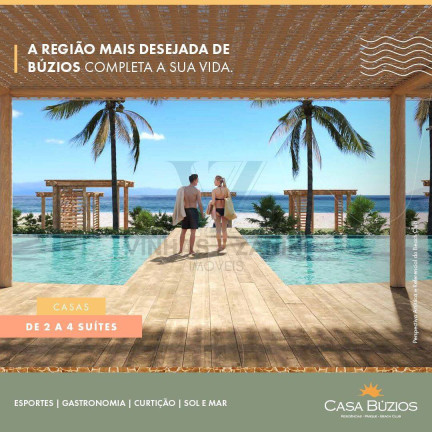 Imagem Casa de Condomínio à Venda, em Búzios Imagem Casa de Condomínio à Venda, em Búzios