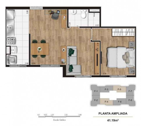 Imagem Apartamento com 2 Quartos à Venda, 41 m² em Vila Nova Cachoeirinha - São Paulo
