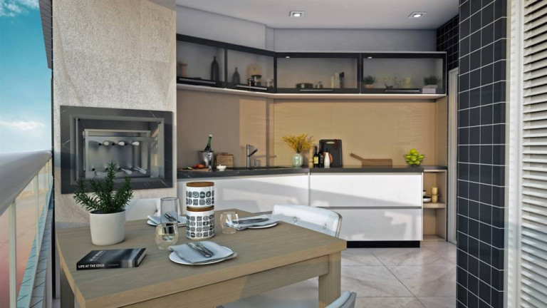 Imagem Apartamento com 2 Quartos à Venda, 81 m² em Mirim - Praia Grande