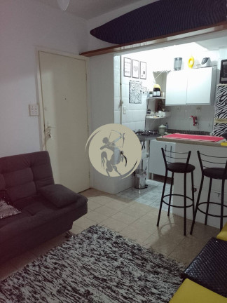 Imagem Apartamento com 1 Quarto à Venda, 39 m² em Embare - Santos