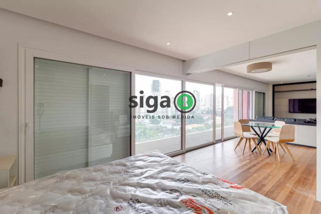 Imagem Apartamento com 1 Quarto para Alugar, 100 m² em Vila Olímpia - São Paulo Imagem Apartamento com 1 Quarto para Alugar, 100 m² em Vila Olímpia - São Paulo