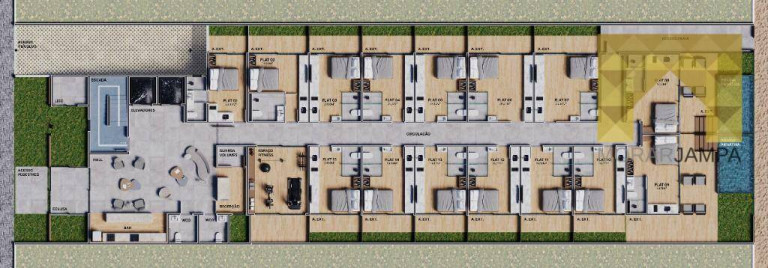 Imagem Apartamento com 1 Quarto à Venda, 20 m² em Bessa - João Pessoa Imagem Apartamento com 1 Quarto à Venda, 20 m² em Bessa - João Pessoa