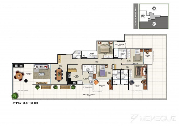 Imagem Apartamento com 3 Quartos à Venda, 120 m² em Praia Do Morro - Guarapari Imagem Apartamento com 3 Quartos à Venda, 120 m² em Praia Do Morro - Guarapari