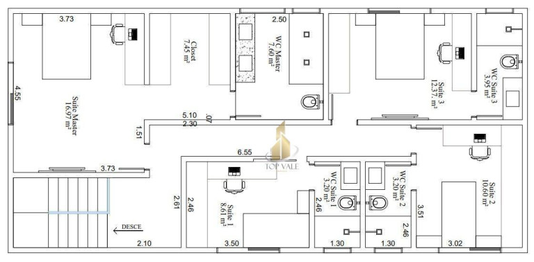 Imagem Sobrado com 4 Quartos à Venda, 295 m² em Urbanova - São José Dos Campos Imagem Sobrado com 4 Quartos à Venda, 295 m² em Urbanova - São José Dos Campos