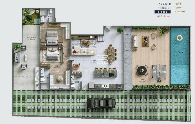 Imagem Imóvel com 4 Quartos à Venda, 466 m² em Praia Brava - Itajaí