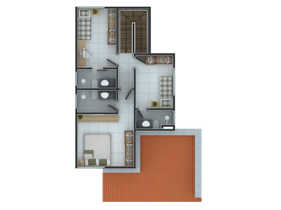 Imagem Casa com 3 Quartos à Venda, 110 m² em Morros - Teresina
