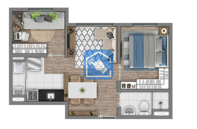 Imagem Apartamento com 2 Quartos à Venda, 62 m² em Vila Taquari - São Paulo Imagem Apartamento com 2 Quartos à Venda, 62 m² em Vila Taquari - São Paulo