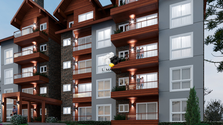 Imagem Apartamento com 1 Quarto à Venda, 51 m² em Avenida Central - Gramado Imagem Apartamento com 1 Quarto à Venda, 51 m² em Avenida Central - Gramado