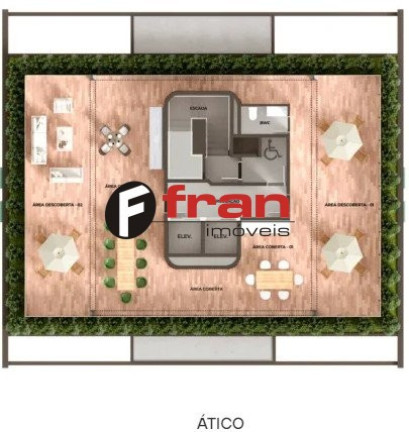 Imagem Apartamento com 1 Quarto à Venda, 27 m² em Trindade - Florianópolis