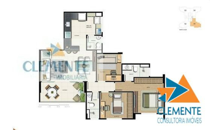 Imagem Apartamento com 3 Quartos à Venda, 84 m² em Lourdes - Belo Horizonte