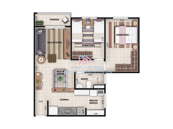 Imagem Apartamento com 3 Quartos à Venda, 71 m² em Vila Santa Maria - Jundiaí Imagem Apartamento com 3 Quartos à Venda, 71 m² em Vila Santa Maria - Jundiaí