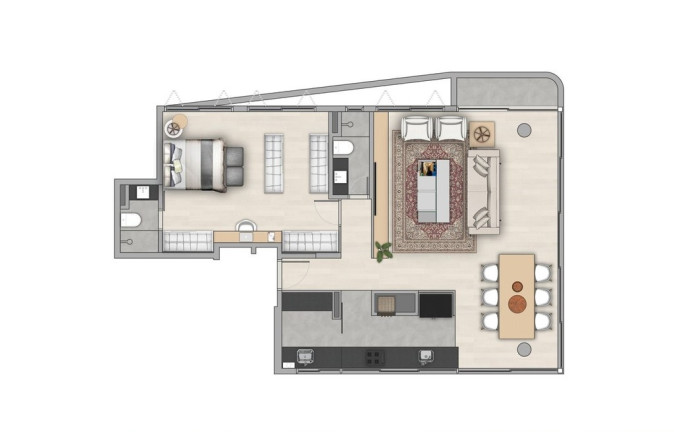 Imagem Apartamento com 3 Quartos à Venda, 110 m² em Menino Deus - Porto Alegre