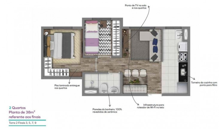 Imagem Apartamento com 1 Quarto à Venda, 24 m² em Jardim Prudência - São Paulo Imagem Apartamento com 1 Quarto à Venda, 24 m² em Jardim Prudência - São Paulo