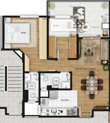Imagem Apartamento com 2 Quartos à Venda, 62 m² em Tingui - Curitiba Imagem Apartamento com 2 Quartos à Venda, 62 m² em Tingui - Curitiba