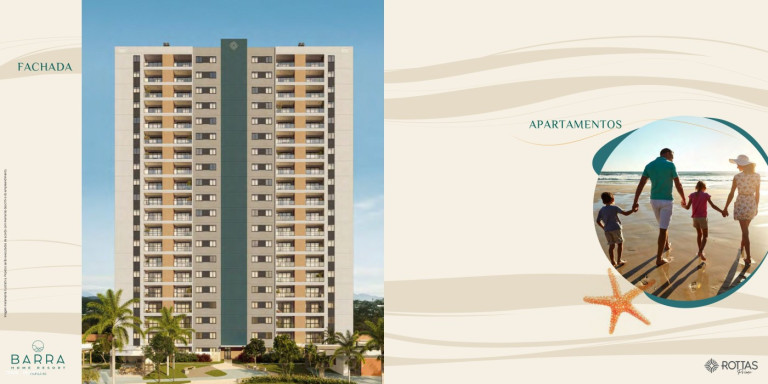 Imagem Apartamento com 2 Quartos à Venda, 52 m² em Barra Do Saí - Itapoá Imagem Apartamento com 2 Quartos à Venda, 52 m² em Barra Do Saí - Itapoá