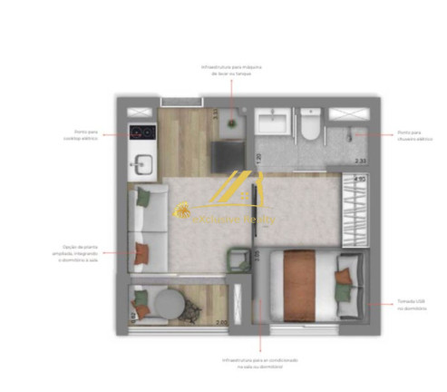 Imagem Imóvel com 1 Quarto à Venda, 24 m² em Vila Nova Conceição - São Paulo Imagem Imóvel com 1 Quarto à Venda, 24 m² em Vila Nova Conceição - São Paulo
