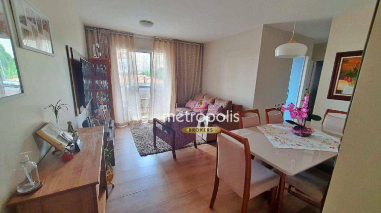 Apartamento com 3 Quartos à Venda, 69 m² em Vila Humaitá - Santo André