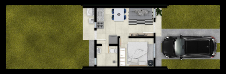 Imagem Casa com 1 Quarto à Venda, em Meu Rincão - Cachoeirinha Imagem Casa com 1 Quarto à Venda, em Meu Rincão - Cachoeirinha