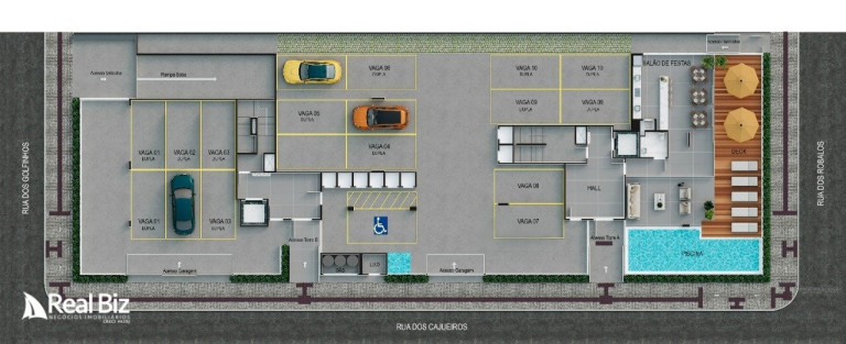 Imagem Cobertura com 3 Quartos à Venda, 312 m² em Palmas - Governador Celso Ramos