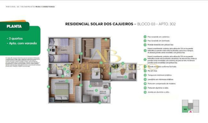 Imagem Apartamento com 2 Quartos à Venda, 41 m² em Abrantes - Camaçari Imagem Apartamento com 2 Quartos à Venda, 41 m² em Abrantes - Camaçari
