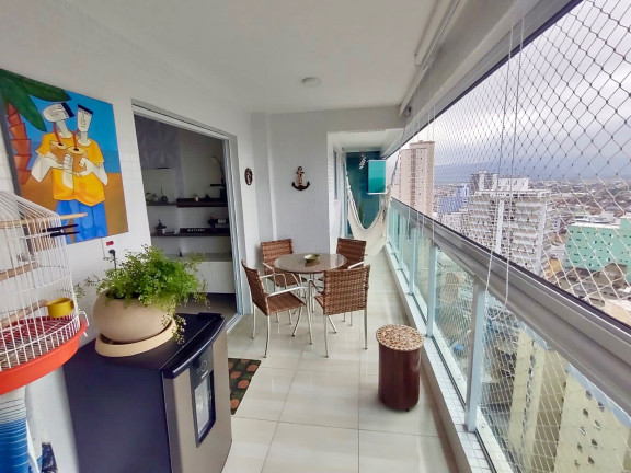 Imagem Apartamento com 2 Quartos à Venda, 100 m² em Caiçara - Praia Grande