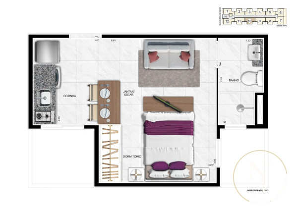 Imagem Apartamento com 1 Quarto à Venda, 34 m² em Vila Independencia - São Paulo Imagem Apartamento com 1 Quarto à Venda, 34 m² em Vila Independencia - São Paulo