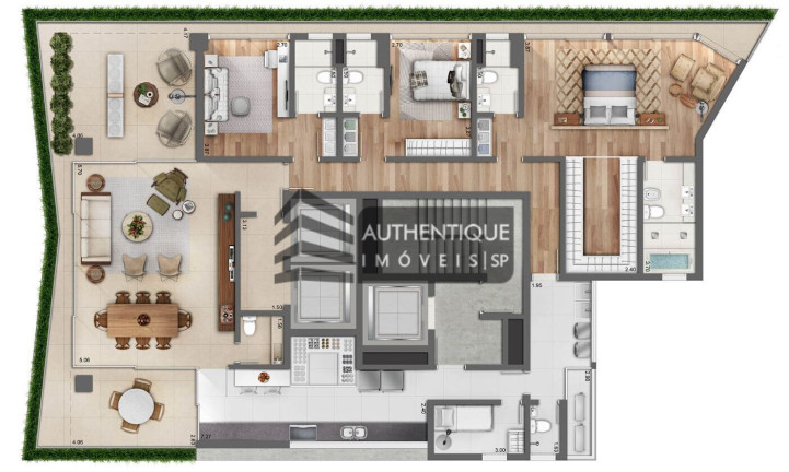 Imagem Apartamento com 4 Quartos à Venda, 269 m² em Itaim Bibi - São Paulo