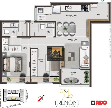 Imagem Apartamento com 2 Quartos à Venda, em Floresta - São José Imagem Apartamento com 2 Quartos à Venda, em Floresta - São José