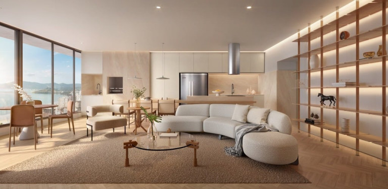 Imagem Apartamento com 2 Quartos à Venda, 80 m² em Perequê - Porto Belo