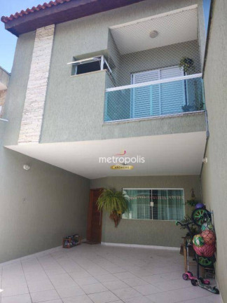 Imagem Sobrado com 3 Quartos à Venda, 165 m² em Vila Scarpelli - Santo André