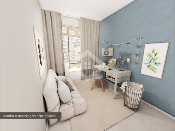 Imagem Apartamento com 3 Quartos à Venda, 100 m² em Humaitá - Rio De Janeiro Imagem Apartamento com 3 Quartos à Venda, 100 m² em Humaitá - Rio De Janeiro