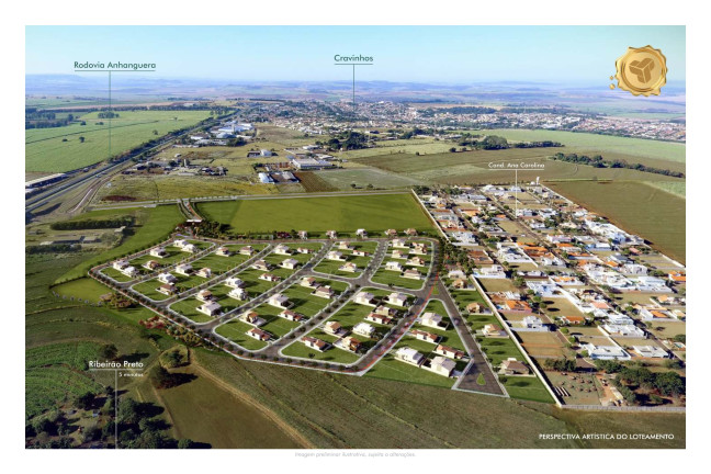 Imagem Terreno à Venda, 389 m² em Cravinhos - Riviera Village - Cravinhos