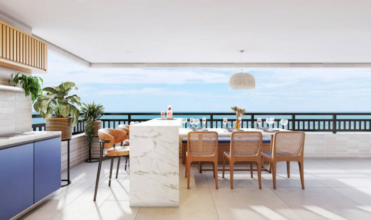 Imagem Apartamento com 1 Quarto à Venda, 66 m² em Flórida - Praia Grande
