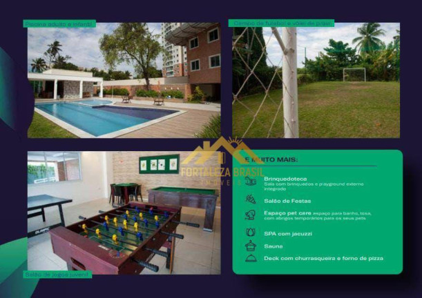 Imagem Imóvel com 3 Quartos à Venda, 60 m² em Maraponga - Fortaleza Imagem Imóvel com 3 Quartos à Venda, 60 m² em Maraponga - Fortaleza