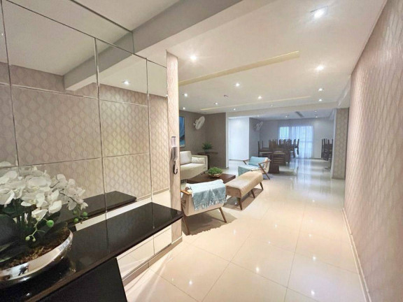 Imagem Apartamento com 3 Quartos à Venda, 128 m² em Guilhermina - Praia Grande
