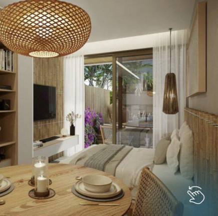 Apartamento com 1 Quarto à Venda, 21 m² em Porto De Galinhas - Ipojuca