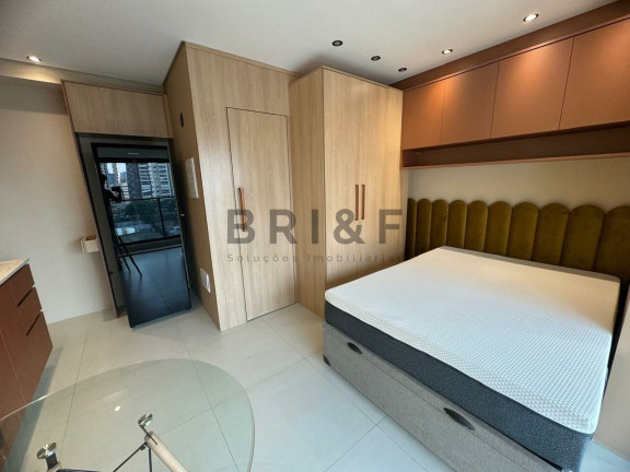 Imagem Apartamento com 1 Quarto para Alugar, 33 m² em Brooklin - São Paulo