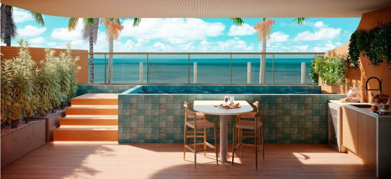Imagem Apartamento com 1 Quarto à Venda, 59 m² em Jardim Oceania - João Pessoa