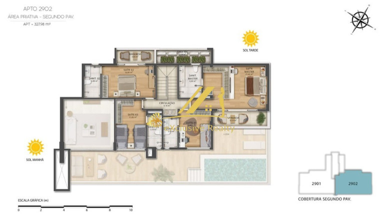 Imagem Imóvel com 4 Quartos à Venda, 222 m² em Pituba - Salvador Imagem Imóvel com 4 Quartos à Venda, 222 m² em Pituba - Salvador